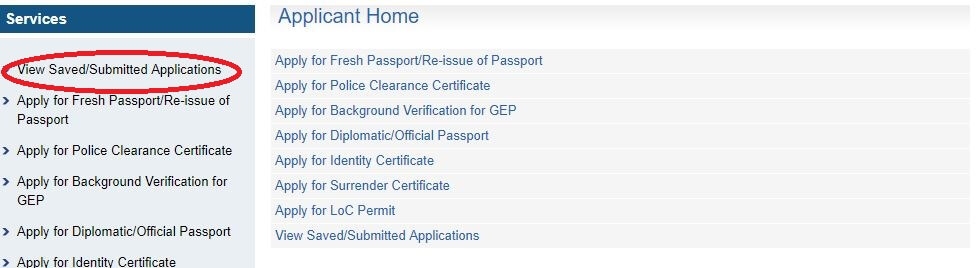 How to reschedule or cancel the appointment fixed for Passport ?