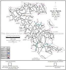 Bhoomi Revenue Map PDF