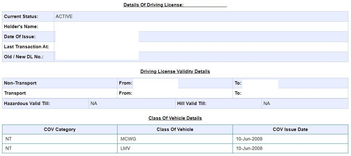 Parivahan Digilocker Online Driving License Online