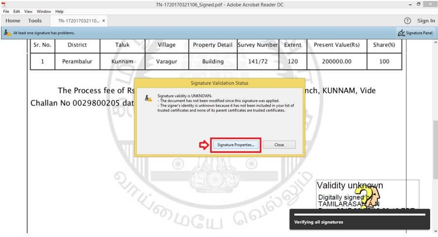 Tamil Nadu Digital Signature Certificate OBC