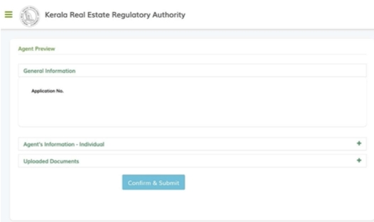 Real estate agent registration Kerala RERA
