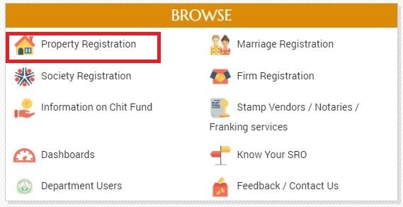 Property Registration Online Telangana