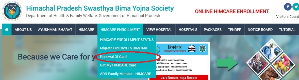 himcare health card renewal