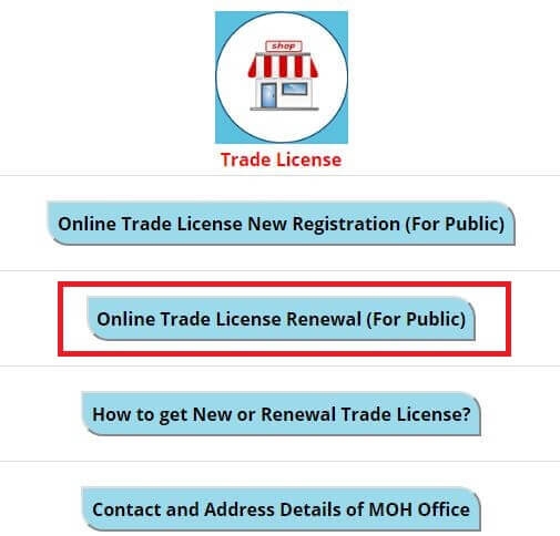 BBMP Trade License Online Renewal