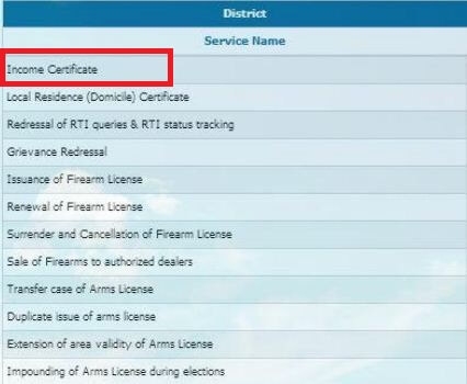 Income Certificate Apply Online Kolkata