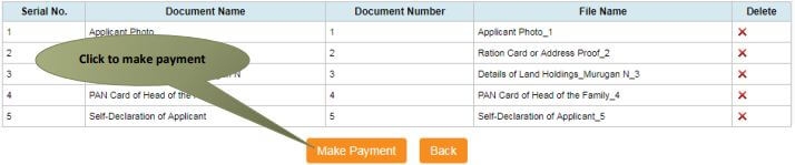 tn esevai Residence Certificate payment