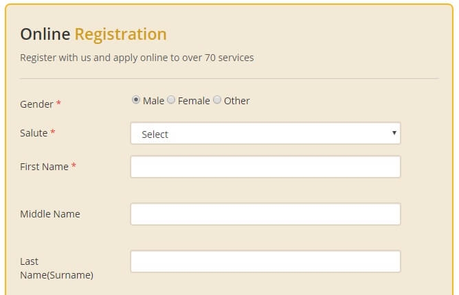 digital gujarat registration Non-Creamy Layer certificate online