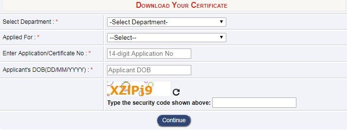 Domicile Certificate Delhi Download Certificate