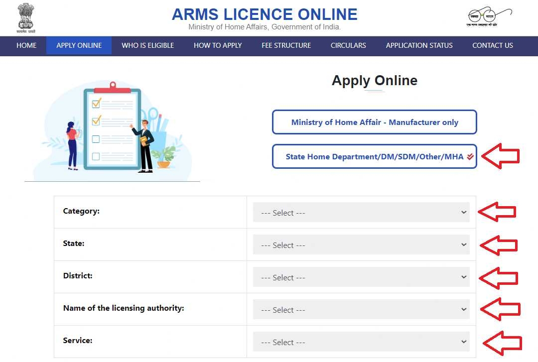 how to get licensed gun in Telangana