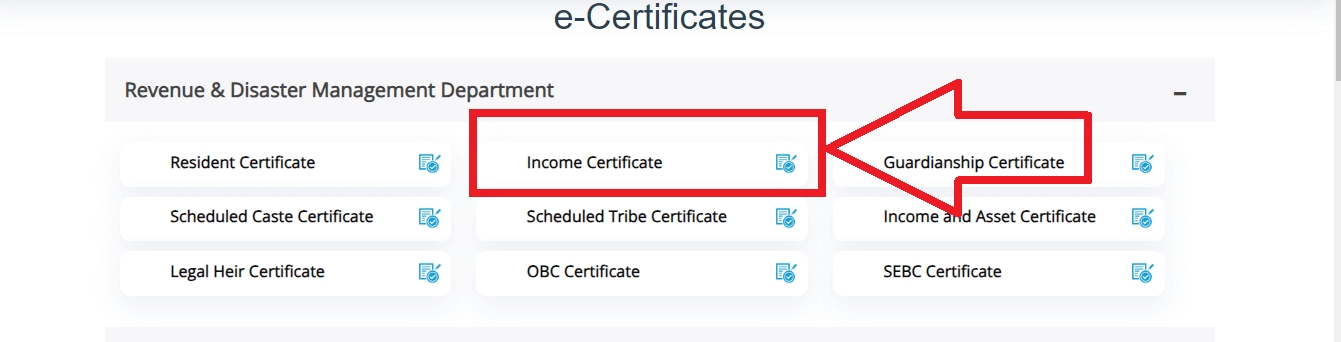 income certificate odisha