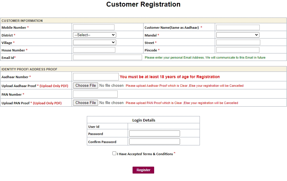 register on ssmms portal