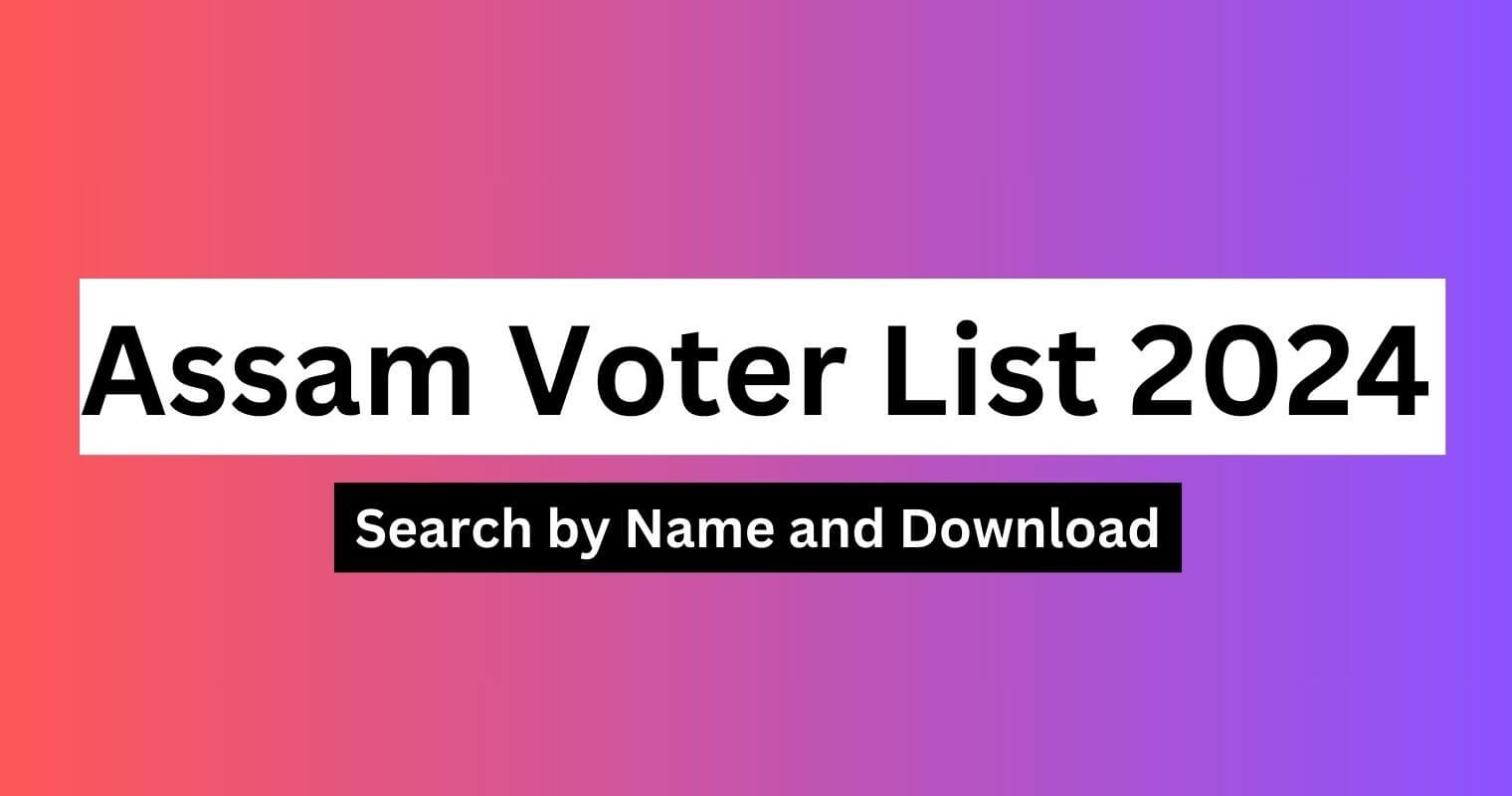 Search By Name in Assam Voter List
